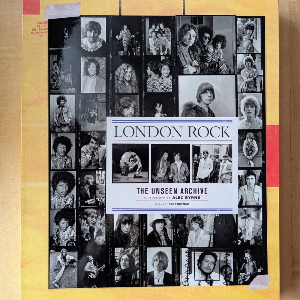 LONDON ROCK: THE UNSEEN ARCHIVE - SIGNED by AUTHOR / PHOTOGRAPHER ALEC BYRNE - Picture 8 of 16